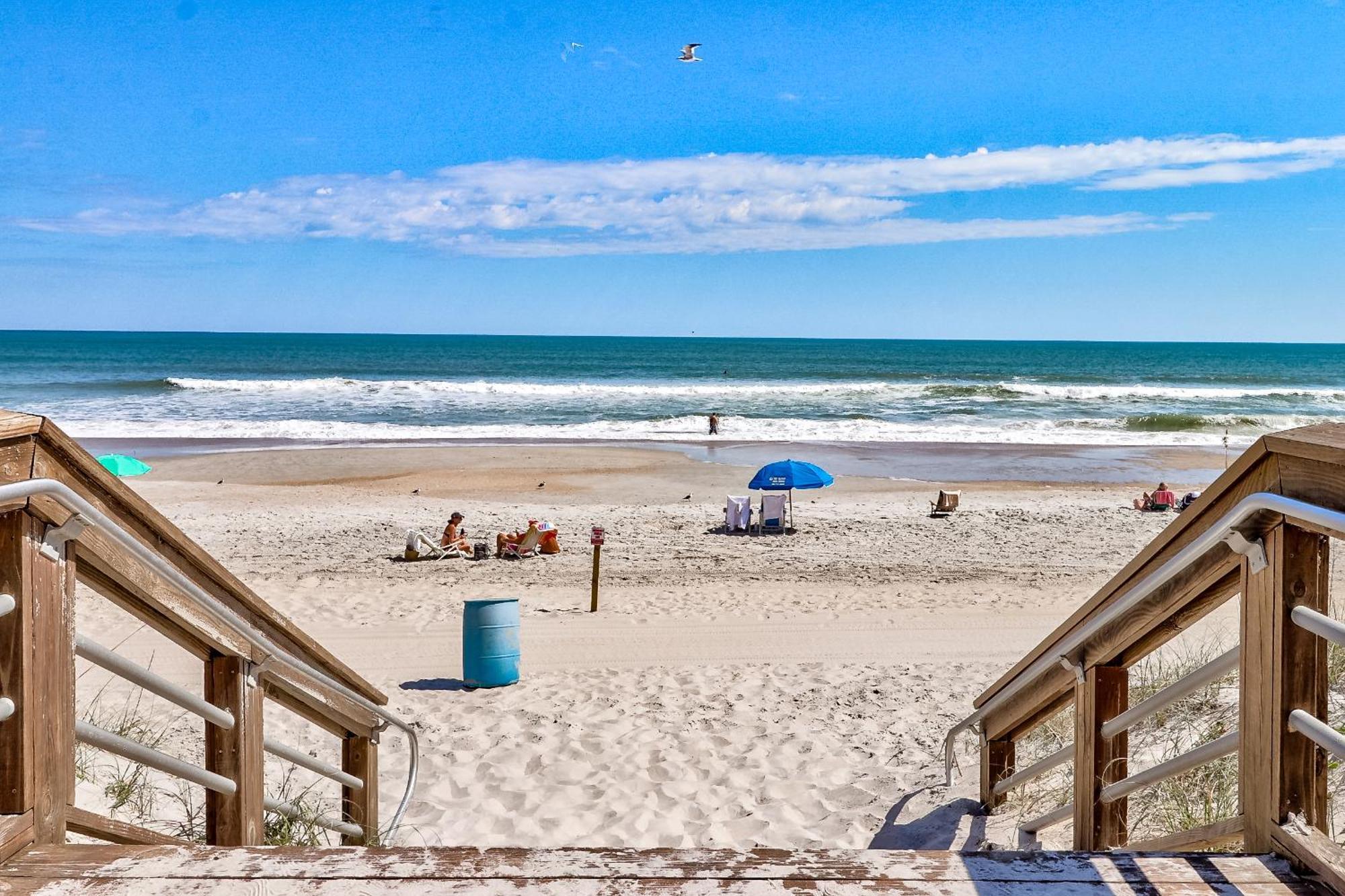 Apartamento Oceanfront * Pool * Elevator * Boardwalk Carolina Beach Exterior foto
